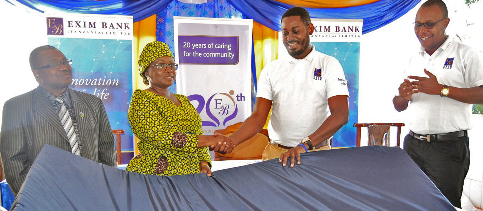 Exim Bank concludes year-long 20th anniversary campaign at Maweni Regional Hospital