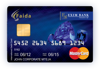 Faida Debit Card - Exim Bank
